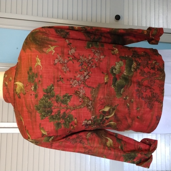 X-large Painted pony linen jacket - Picture 5 of 14